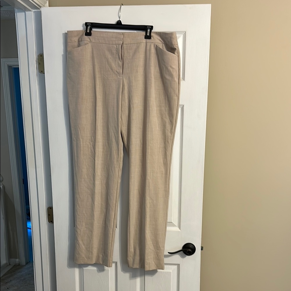 Worthington Tan Trousers Classic Style